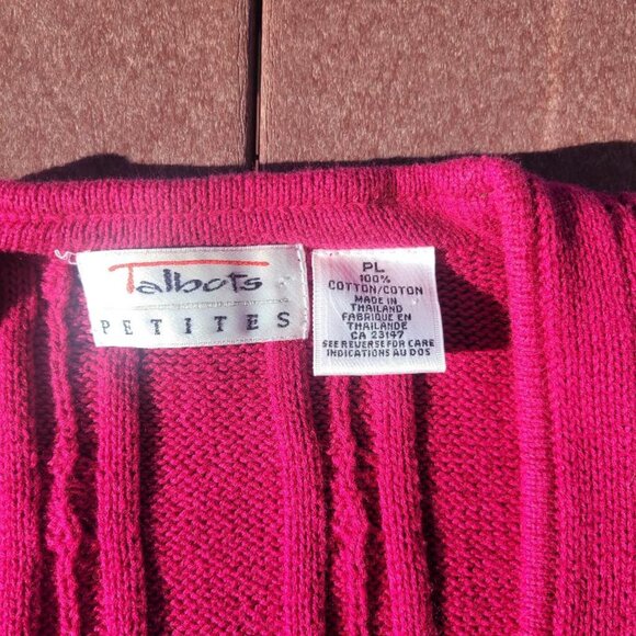 Vintage Talbot's Cardigan Sweater PL - Picture 5 of 5